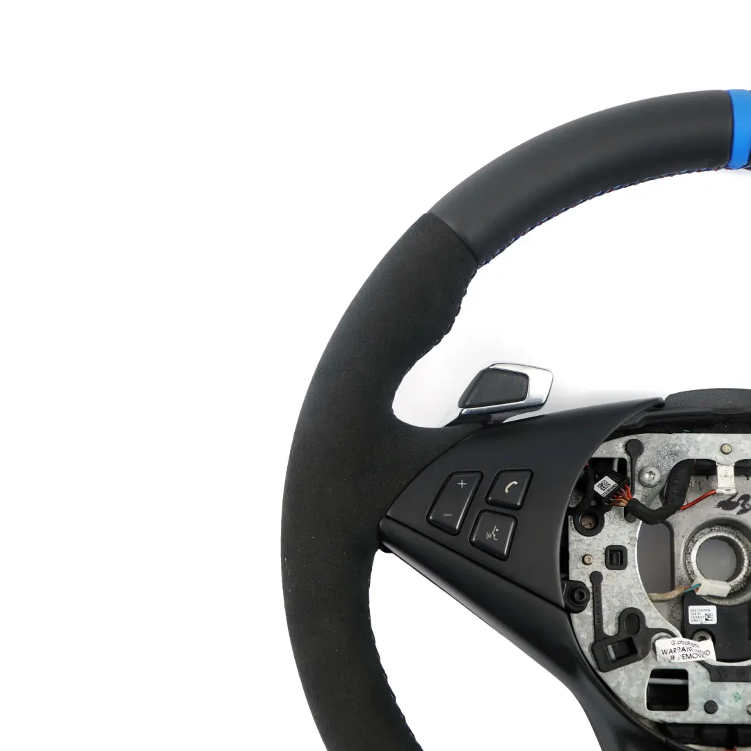 NUEVO Cuero M Sport Volante Paddle Shift Asistente De carril para BMW E60 E63 LCI con número de pieza 2283952 BMW E60 E63 LCI NUEVO Cuero M Sport Volante Paddle Shift Asistente De carril - SKU 2283952-1 - Número de pieza 2283952