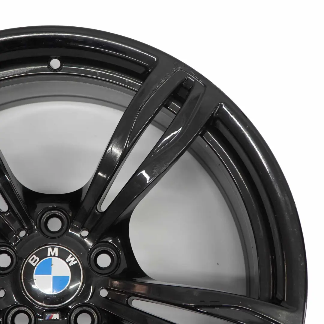 BMW F10 M5 Schwarz Leichtmetallfelge 20" M Doppelspeiche 343 9J ET:32 - SKU 2283999-1 - Teilenummer 2283999