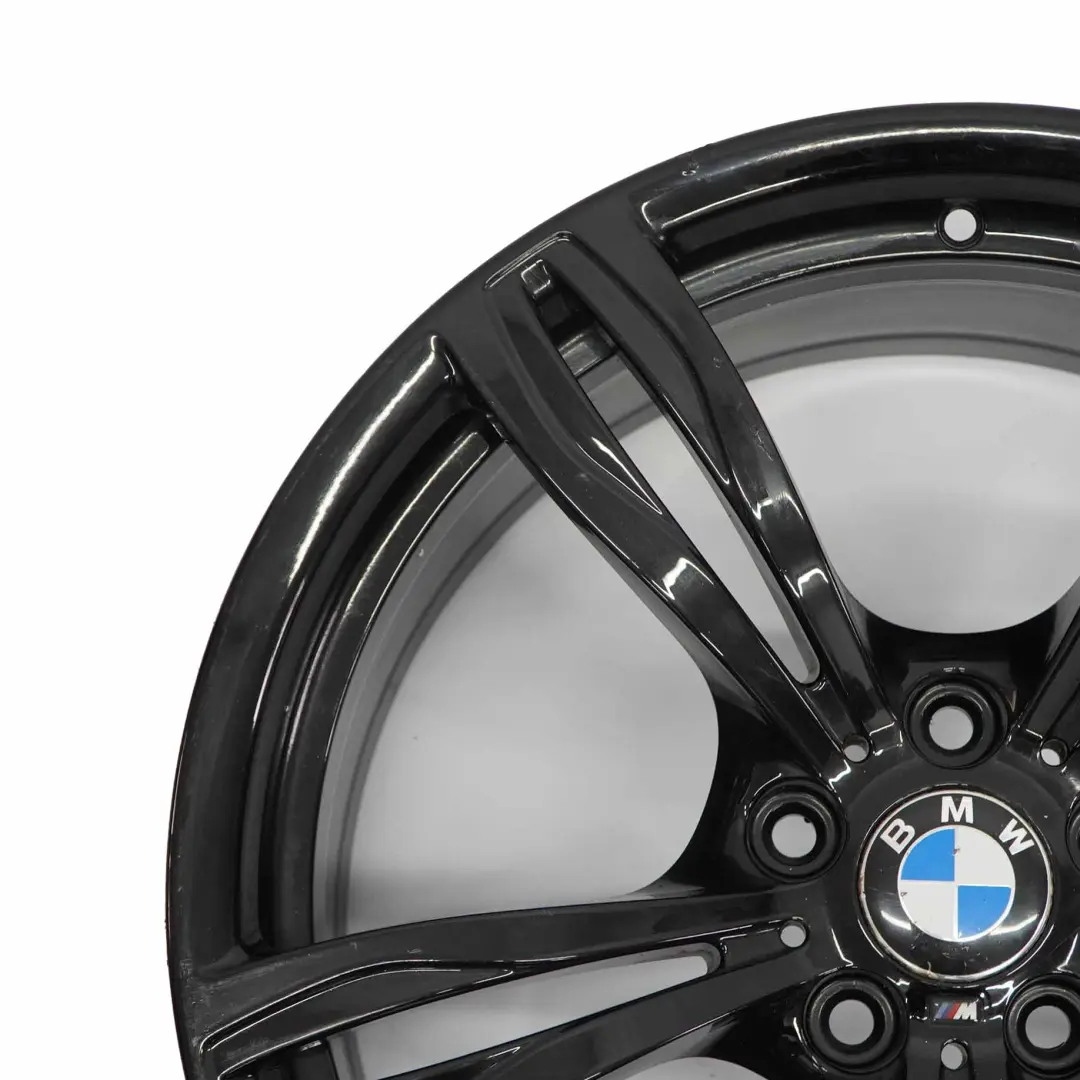 BMW F10 M5 Black Alloy Wheel Rim 20" M Double Spoke 343 9J ET:32 - SKU 2283999-1 - Part number 2283999