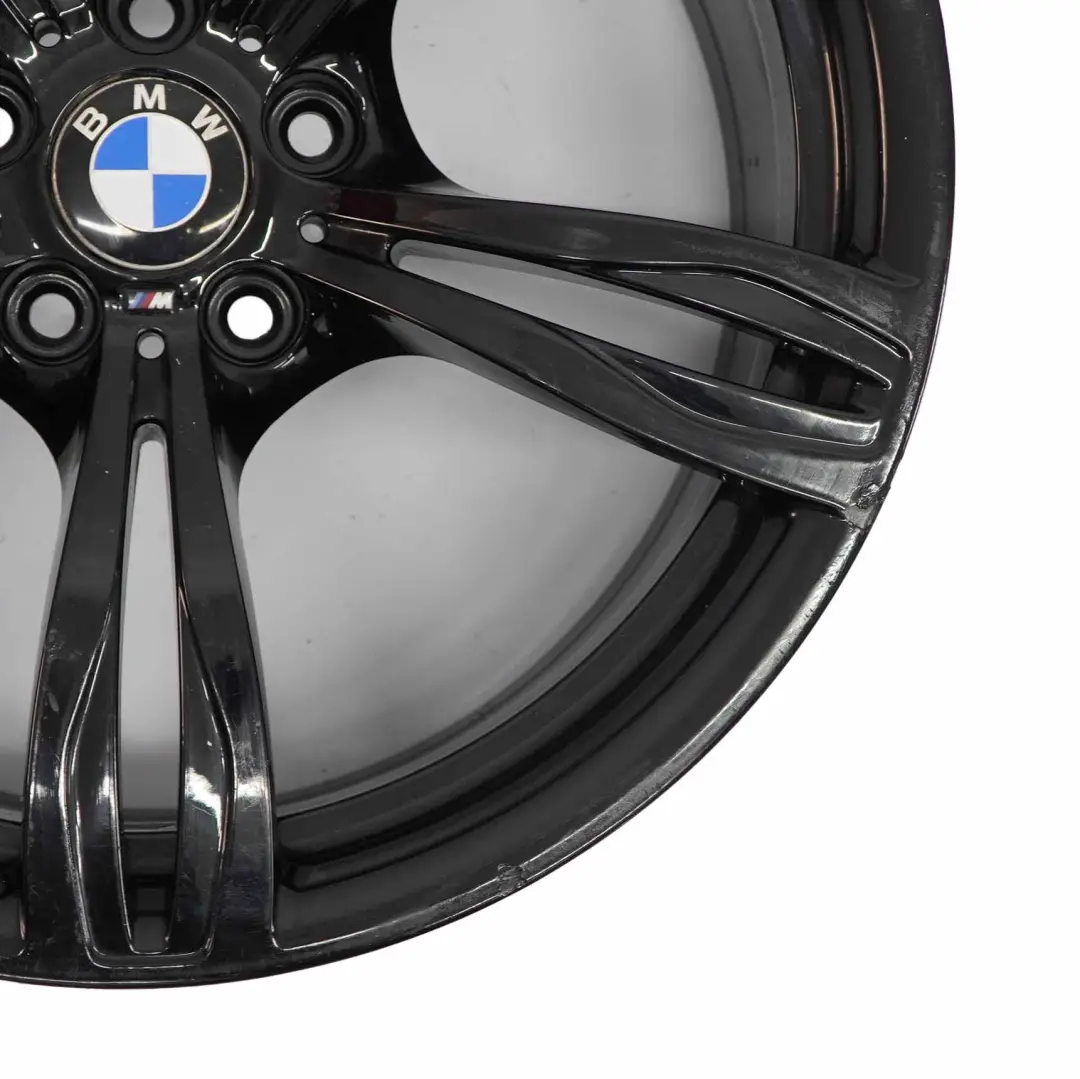 Alloy Wheel Rim 20" M Double Spoke 343 9J ET:32 to BMW F10 M5 Black with Part number 2283999 BMW F10 M5 Black Alloy Wheel Rim 20" M Double Spoke 343 9J ET:32 - SKU 2283999-2 - Part number 2283999