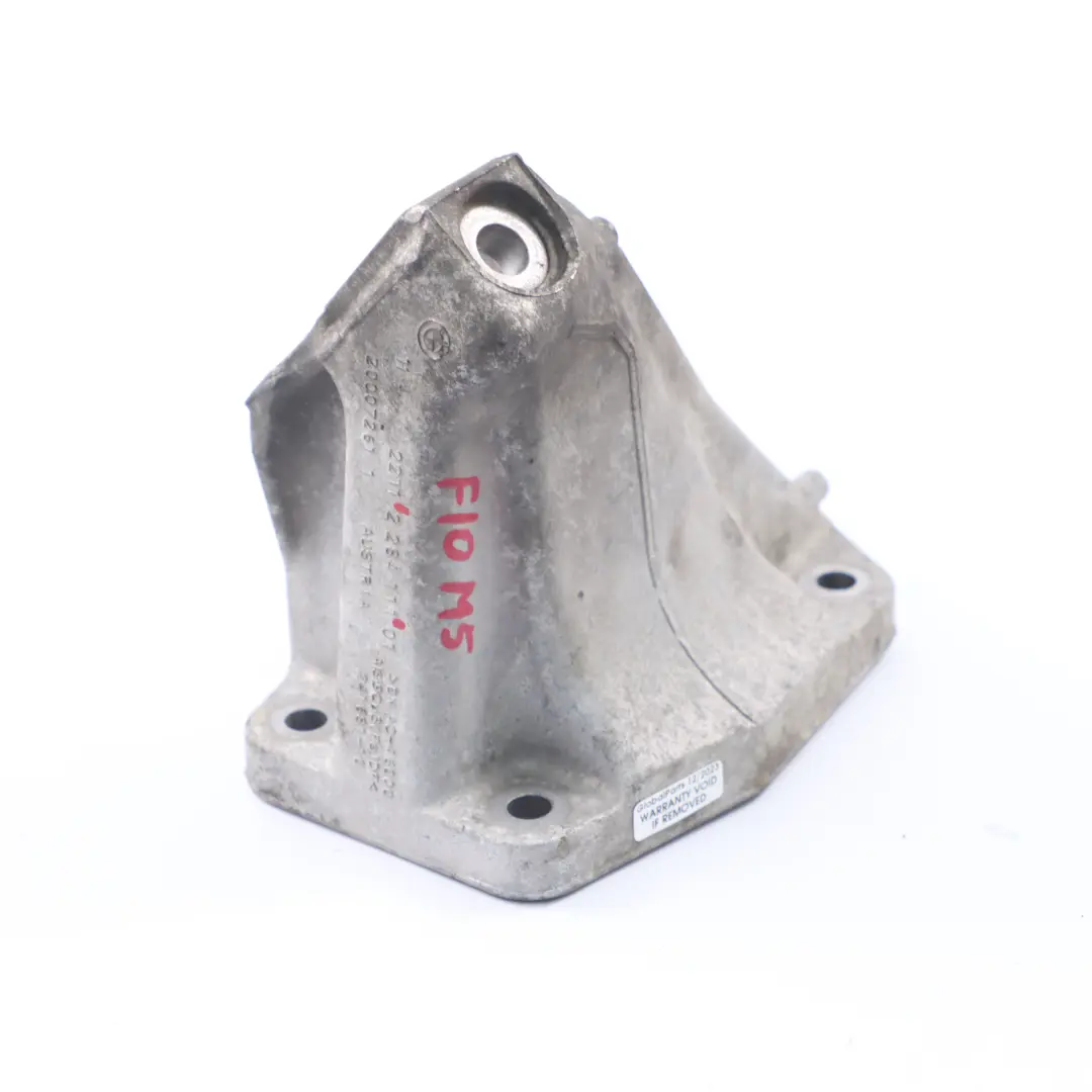 Mount BMW F10 M5 F12 F13 M6 Left N/S Holder Bracket Support to Engine with Part number 2284111 Engine Mount BMW F10 M5 F12 F13 M6 Left N/S Holder Bracket Support - SKU 2284111 - Part number 2284111