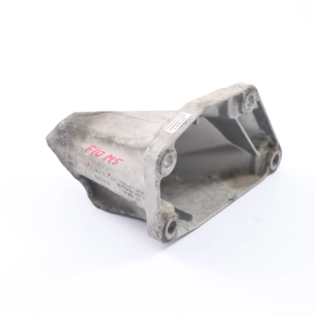 Mount BMW F10 M5 F12 F13 M6 Left N/S Holder Bracket Support to Engine with Part number 2284111 Engine Mount BMW F10 M5 F12 F13 M6 Left N/S Holder Bracket Support - SKU 2284111 - Part number 2284111