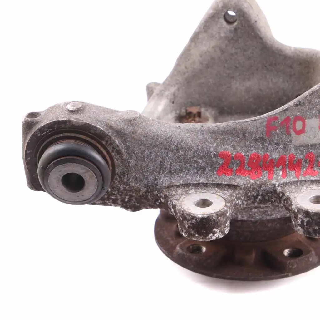Carrier Rear Right O/S Axle Bearing Suspension F06 M6 to BMW F10 M5 Wheel with Part number 2284142 BMW F10 M5 Wheel Carrier Rear Right O/S Axle Bearing Suspension F06 M6 - SKU 2284142-1 - Part number 2284142