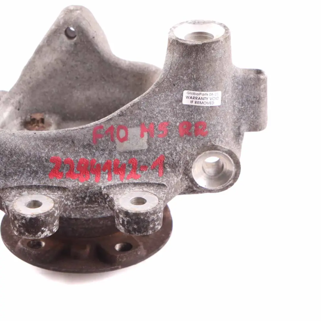 Carrier Rear Right O/S Axle Bearing Suspension F06 M6 to BMW F10 M5 Wheel with Part number 2284142 BMW F10 M5 Wheel Carrier Rear Right O/S Axle Bearing Suspension F06 M6 - SKU 2284142-1 - Part number 2284142