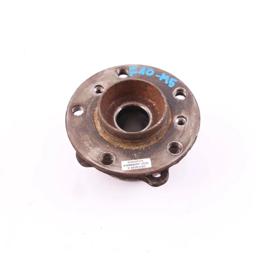 Hub Rear Axle Suspension Bearing Flange Left Right to BMW F10 M5 Wheel with Part number 2284149 BMW F10 M5 Wheel Hub Rear Axle Suspension Bearing Flange Left Right - SKU 2284149 - Part number 2284149