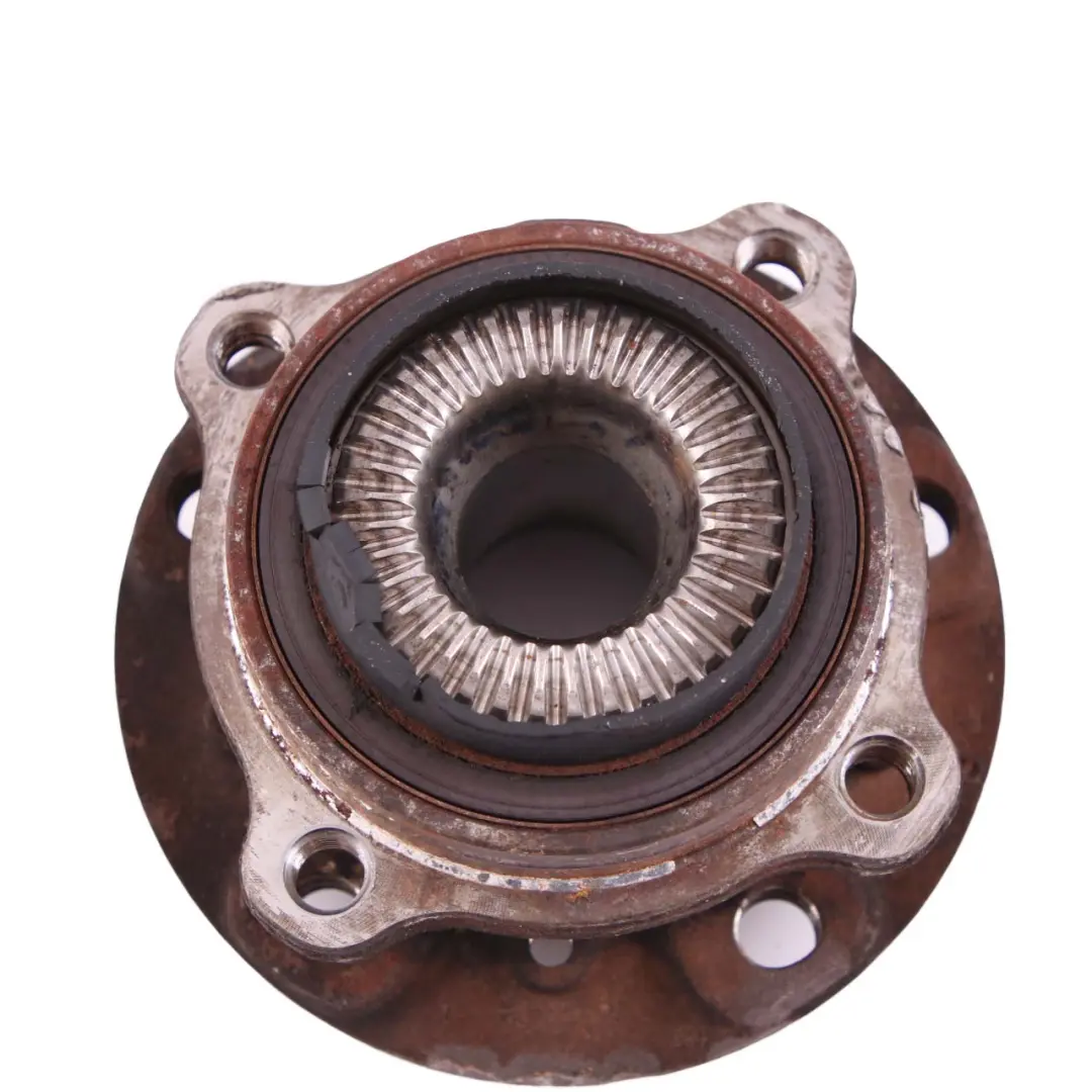 Hub Rear Axle Suspension Bearing Flange Left Right to BMW F10 M5 Wheel with Part number 2284149 BMW F10 M5 Wheel Hub Rear Axle Suspension Bearing Flange Left Right - SKU 2284149 - Part number 2284149