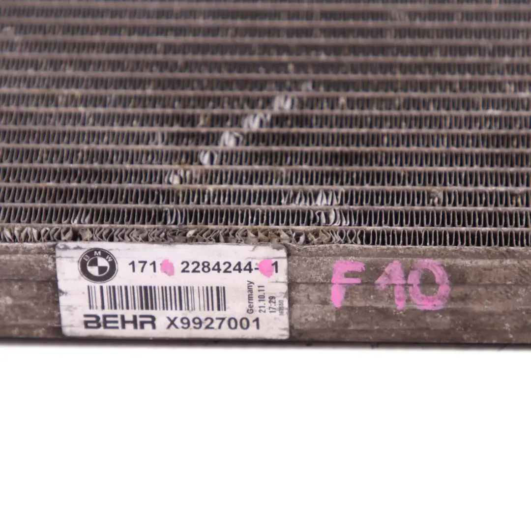 Radiator BMW F10 M5 F12 F13 M6 Intercooler Cooling to with Part number 2284244 Radiator BMW F10 M5 F12 F13 M6 Intercooler Cooling - SKU 2284244 - Part number 2284244