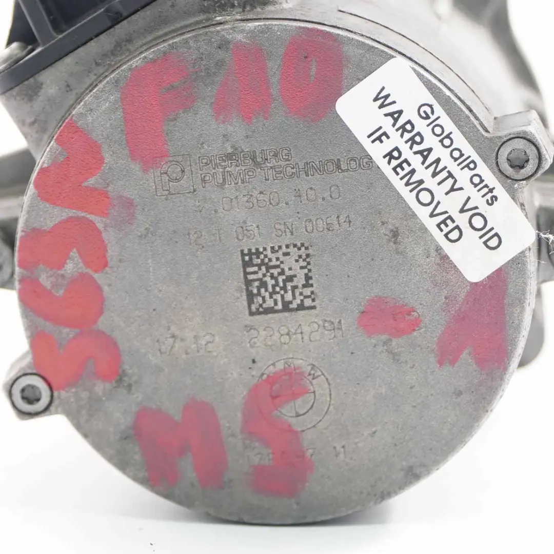 Pompe à Eau Auxiliaire Supplémentaire pour BMW F10 M5 F12 F13 M6 à propos du numéro de pièce 2284291 BMW F10 M5 F12 F13 M6 Pompe à Eau Auxiliaire Supplémentaire - SKU 2284291-1 - Numéro de pièce 2284291