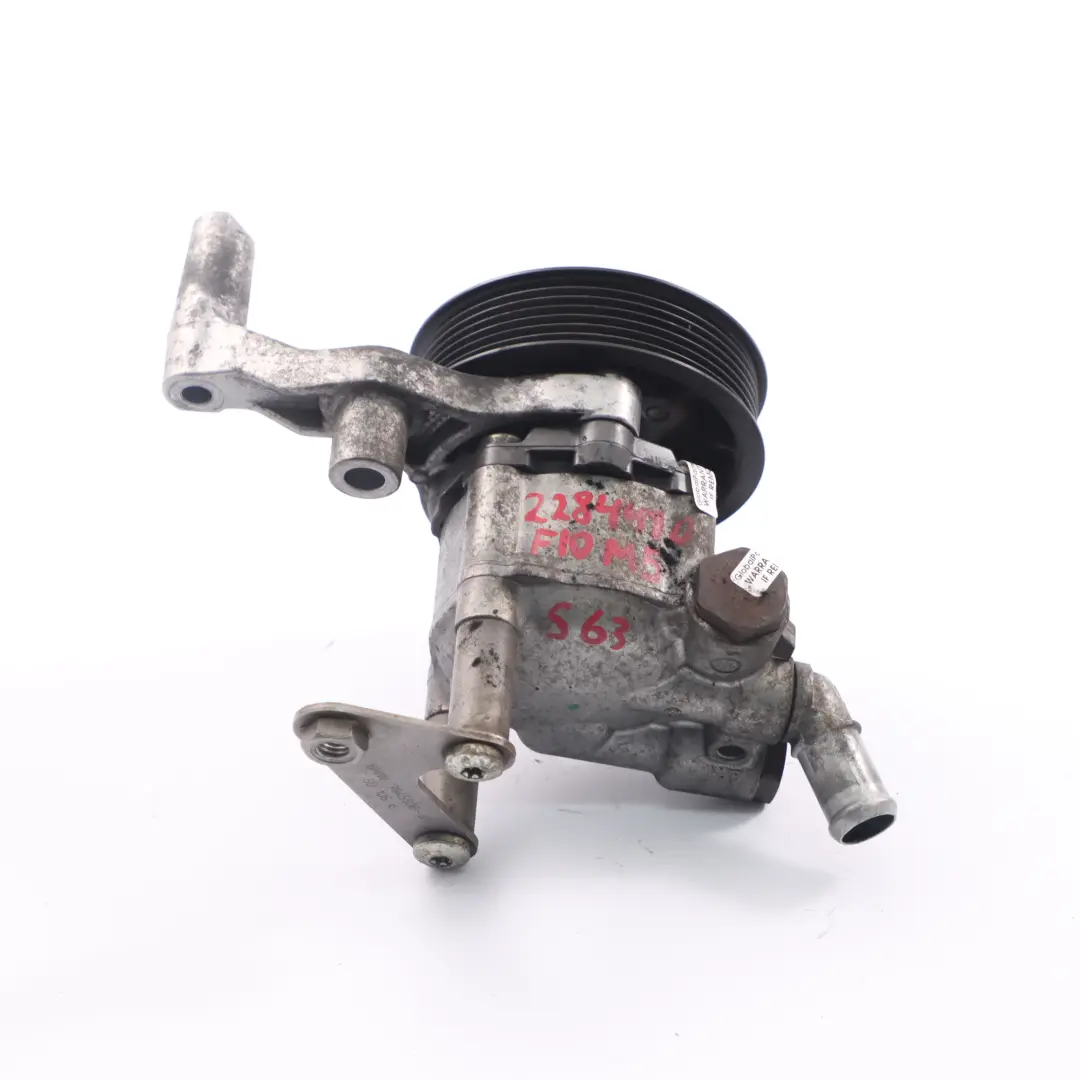 S63N Power Steering Pump Hydraulic Unit to BMW F10 M5 F06 F12 F13 M6 with Part number 2284410 BMW F10 M5 F06 F12 F13 M6 S63N Power Steering Pump Hydraulic Unit - SKU 2284410 - Part number 2284410