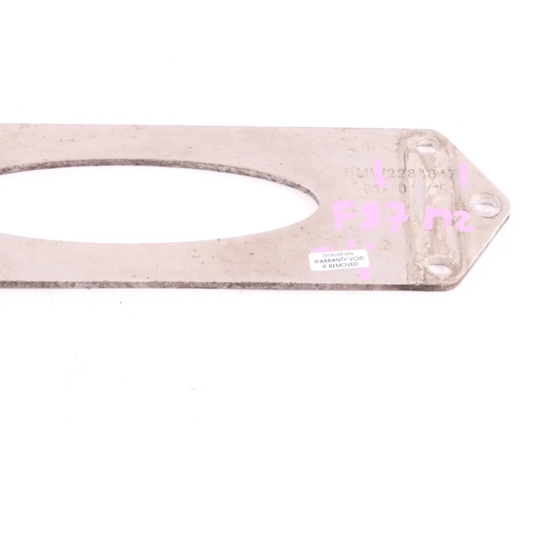 Plaque support de connexion sous la carrosserie pour BMW F80 M3 F82 M4 E87 M2 à propos du numéro de pièce 2284647 BMW F80 M3 F82 M4 E87 M2 Plaque support de connexion sous la carrosserie - SKU 2284647 - Numéro de pièce 2284647