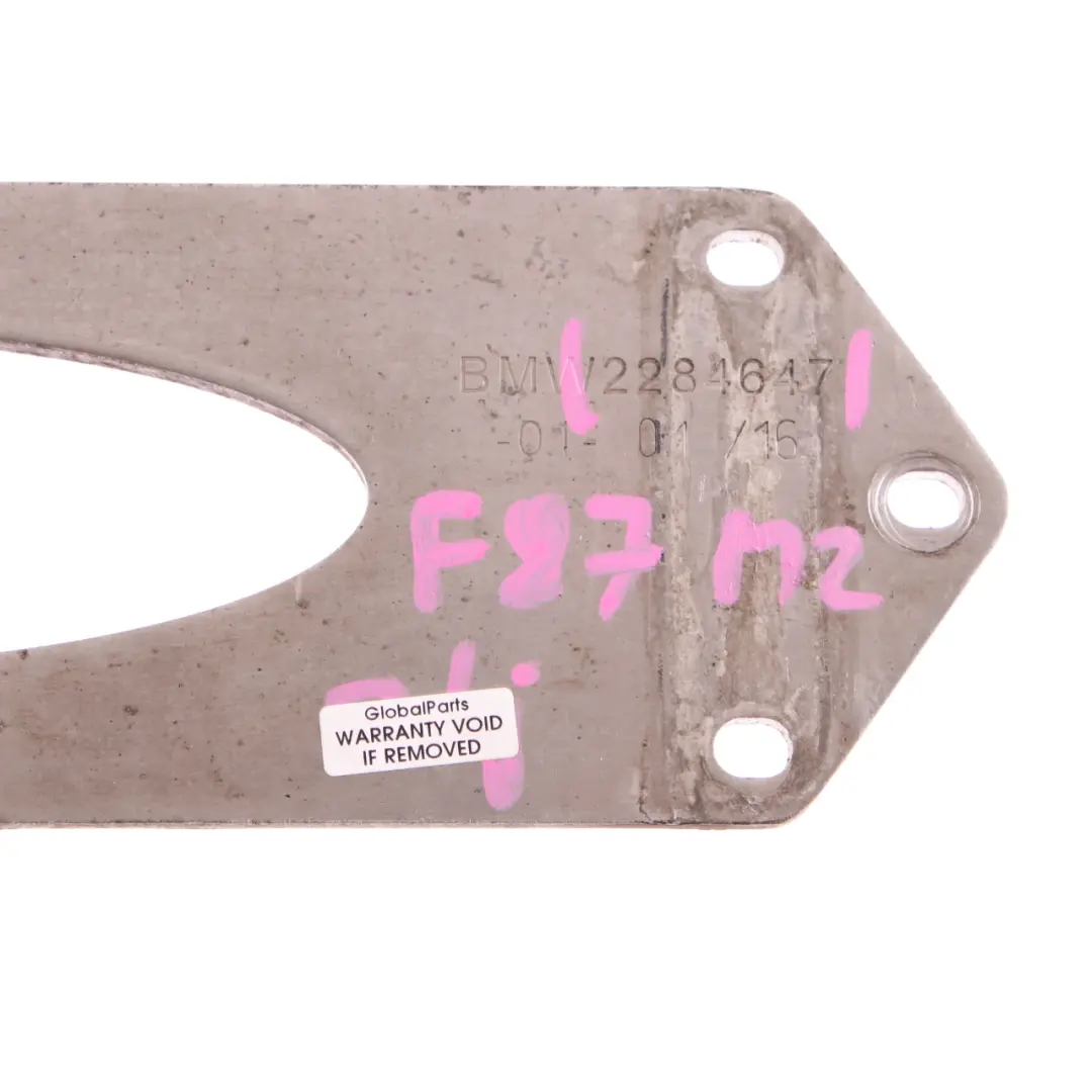 Placa de soporte de unión de bajos para BMW F80 M3 F82 M4 E87 M2 con número de pieza 2284647 BMW F80 M3 F82 M4 E87 M2 Placa de soporte de unión de bajos - SKU 2284647 - Número de pieza 2284647