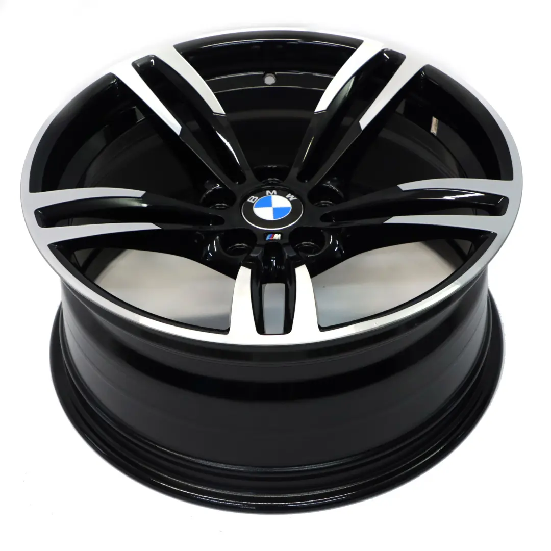 Front Wheel Alloy Rim 19" 9J M Double Spoke 437 to BMW F80 M3 F82 M4 with Part number 2284755 BMW F80 M3 F82 M4 Front Wheel Alloy Rim 19" 9J M Double Spoke 437 - SKU 2284755 - Part number 2284755