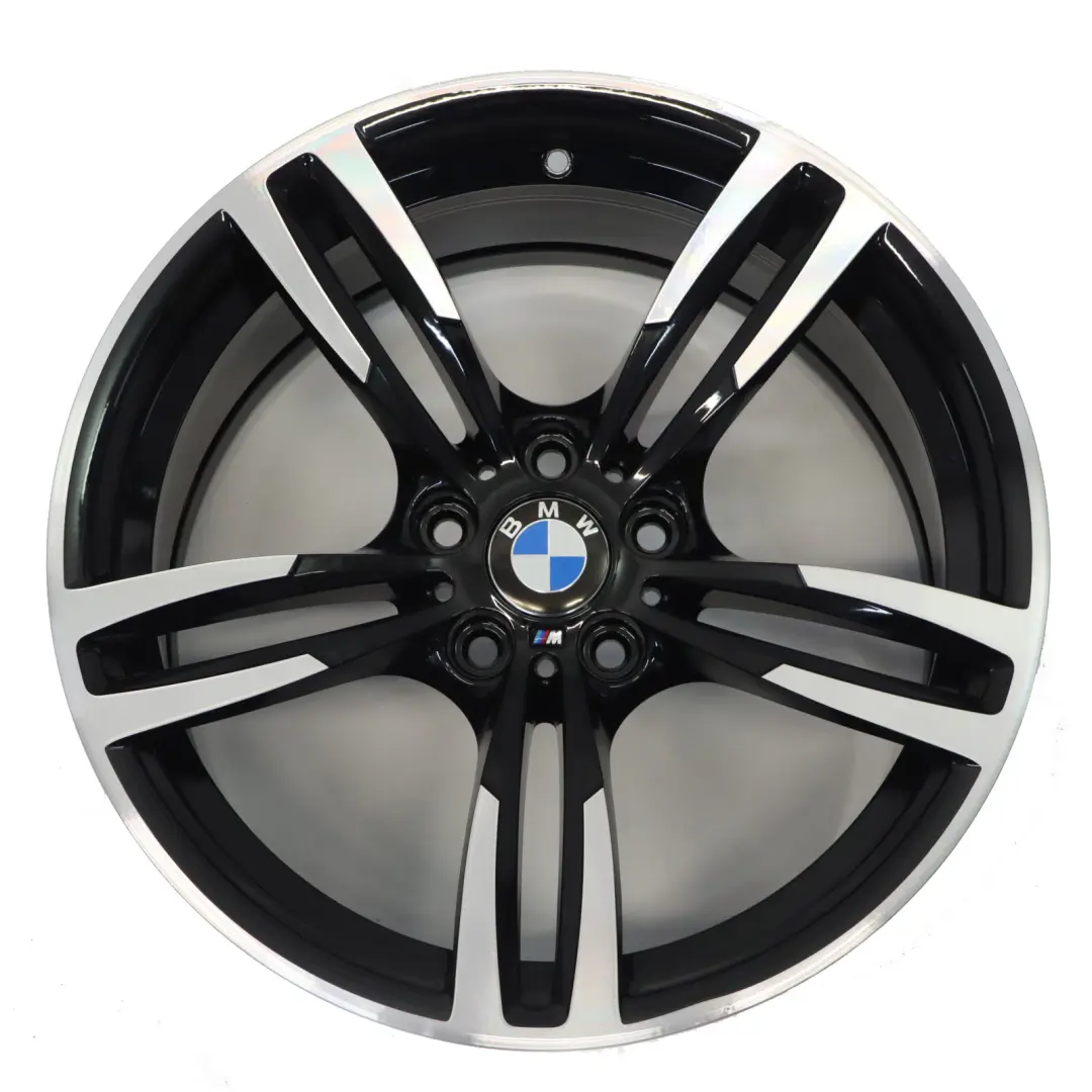 BMW F80 M3 F82 M4 Front Wheel Alloy Rim 19" 9J M Double Spoke 437 - SKU 2284755 - Part number 2284755