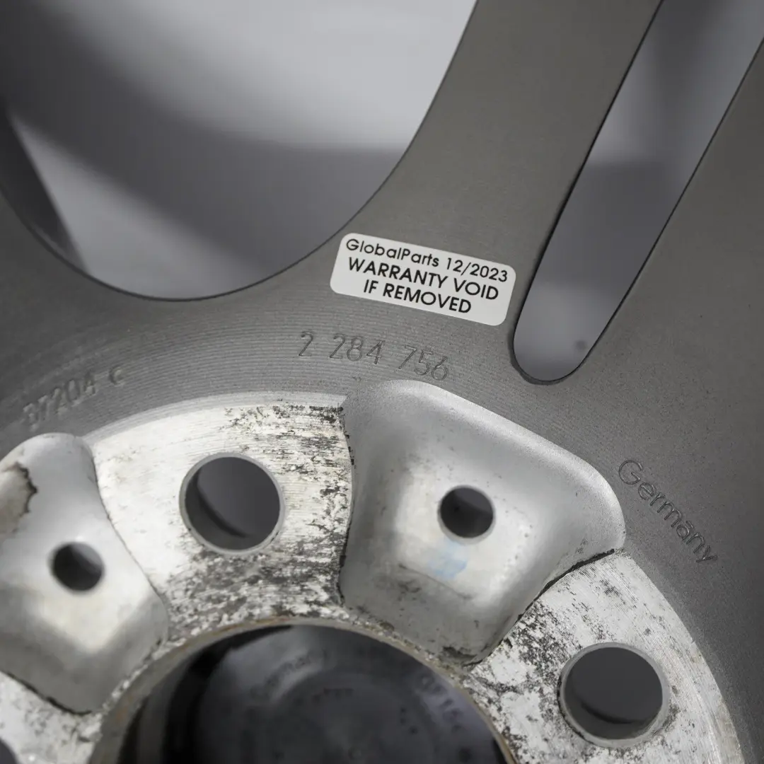 Hinten Eisen Grau Felge M Doppelspeiche 437M 19" 10J für BMW F80 M3 F82 M4 mit Teilenummer 2284756 BMW F80 M3 F82 M4 Hinten Eisen Grau Felge M Doppelspeiche 437M 19" 10J - SKU 2284756-3 - Teilenummer 2284756