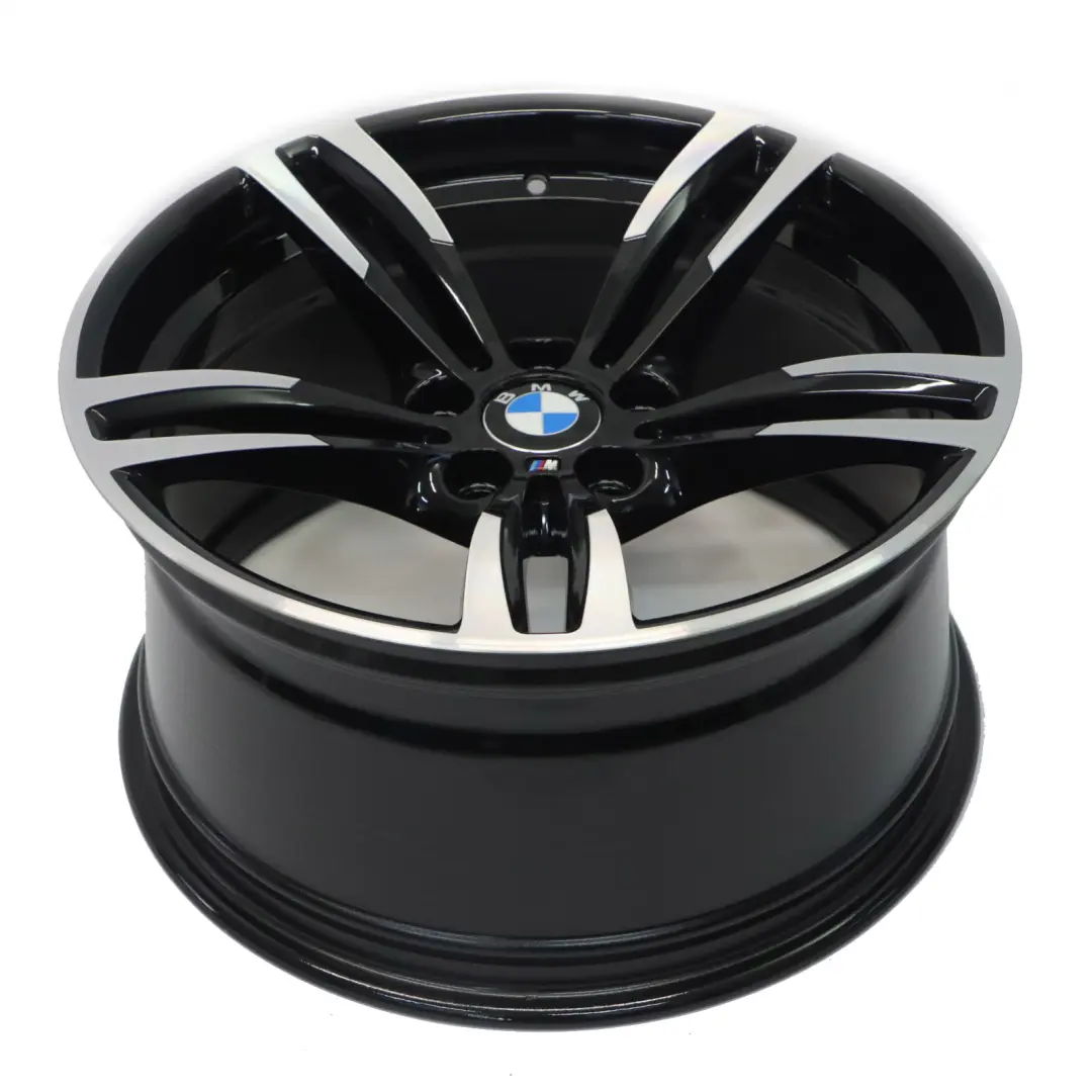 Hinter Rad Alufelge M Doppel Speiche 437M 19" 10J für BMW F80 M3 F82 M4 mit Teilenummer 2284756 BMW F80 M3 F82 M4 Hinter Rad Alufelge M Doppel Speiche 437M 19" 10J - SKU 2284756 - Teilenummer 2284756