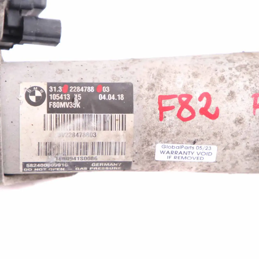 Molla Puntone Anteriore Destra Ammortizzatore Sospensione Coil per BMW F80 M3 F82 M4 con numero di parte 2284788 BMW F80 M3 F82 M4 Molla Puntone Anteriore Destra Ammortizzatore Sospensione Coil - SKU 2284788 - Numero di parte 2284788