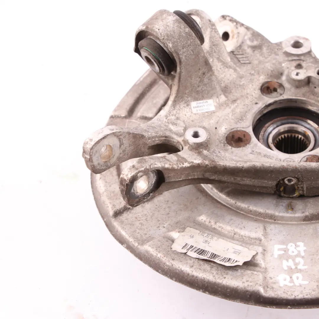 Carrier BMW F80 M3 F82 M4 F87 M2 Rear Right O/S Axle Suspension Leg Hub to Wheel with Part number 2284796 Wheel Carrier BMW F80 M3 F82 M4 F87 M2 Rear Right O/S Axle Suspension Leg Hub - SKU 2284796-2 - Part number 2284796