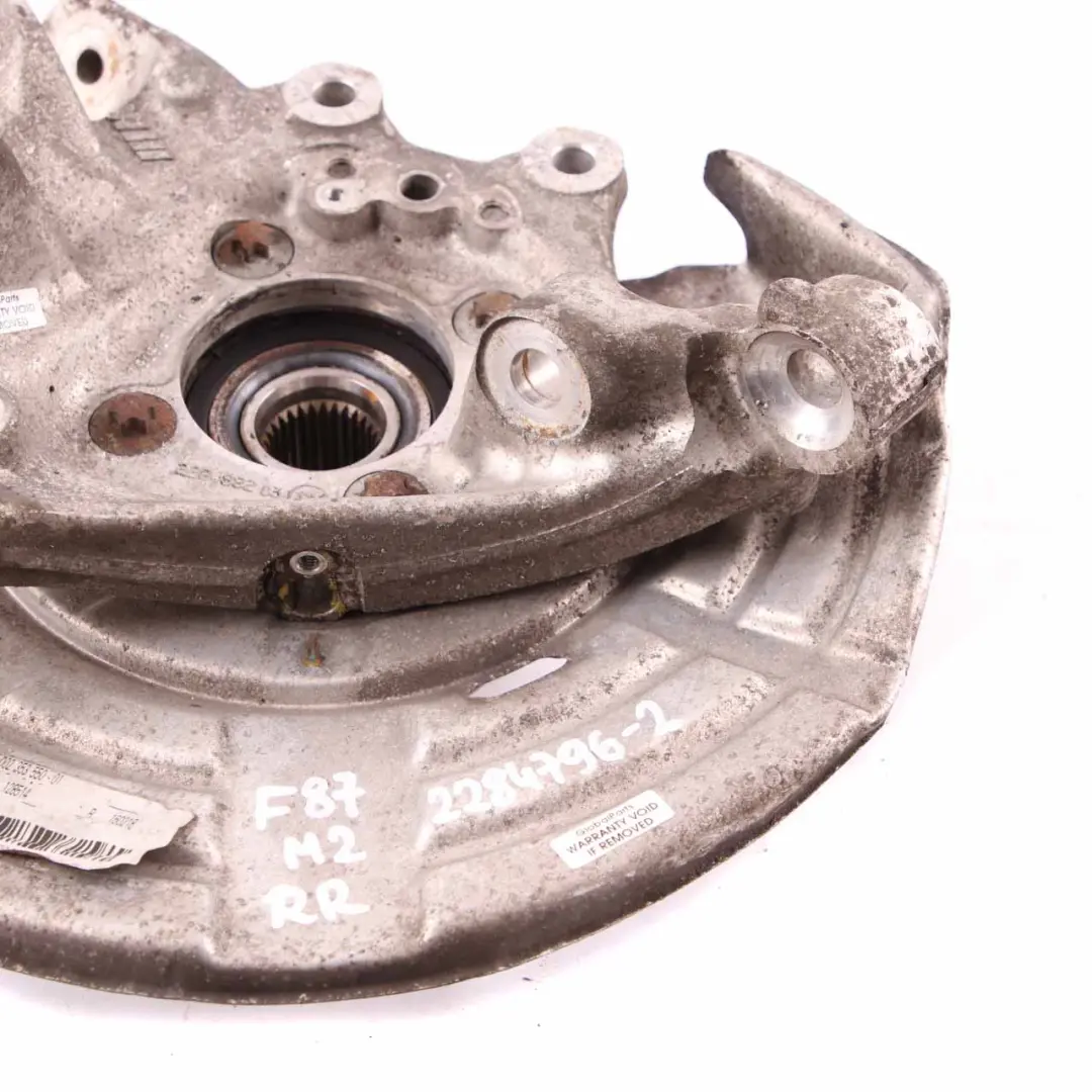 Zwrotnica Piasta Koła Tylna Prawa do BMW F80 M3 F82 M4 F87 M2 o numerze 2284796 BMW F80 M3 F82 M4 F87 M2 Zwrotnica Piasta Koła Tylna Prawa - SKU 2284796-2 - Numer Części 2284796