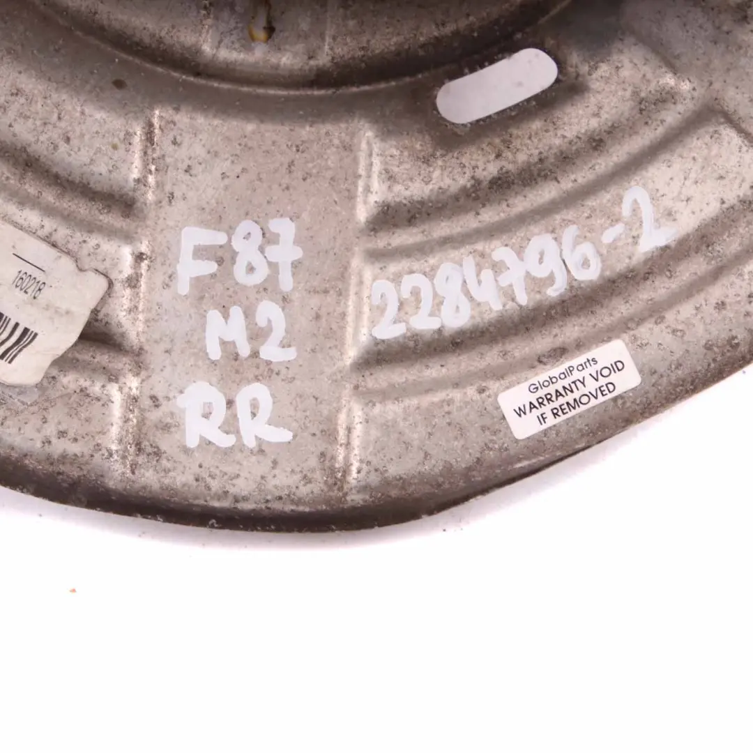  Portarruedas BMW F80 M3 F82 M4 F87 M2 Eje Trasero Derecho Pata Suspensión Cubo - SKU 2284796-2 - Número de pieza 2284796