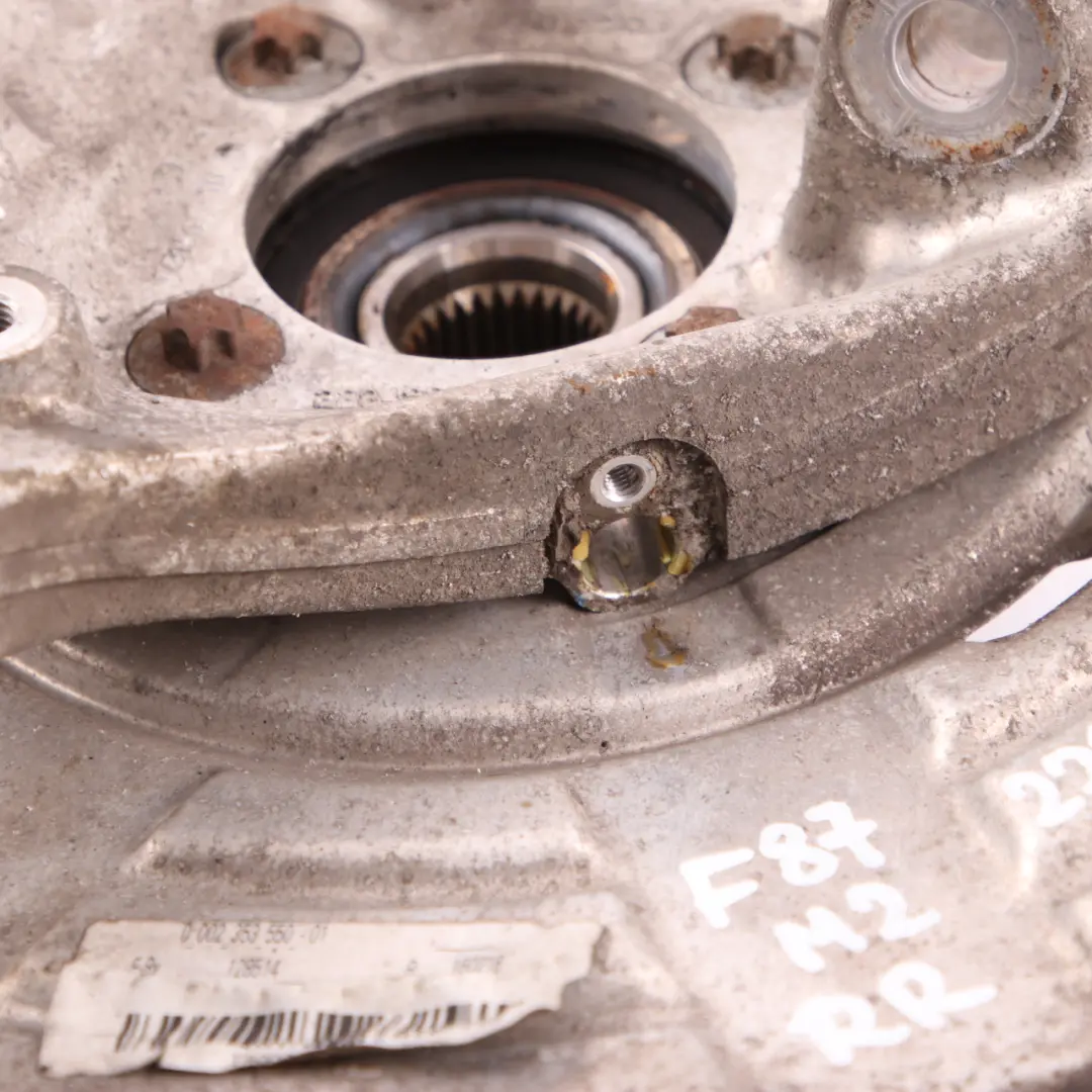 Portarruedas BMW F80 M3 F82 M4 F87 M2 Eje Trasero Derecho Pata Suspensión Cubo para con número de pieza 2284796 Portarruedas BMW F80 M3 F82 M4 F87 M2 Eje Trasero Derecho Pata Suspensión Cubo - SKU 2284796-2 - Número de pieza 2284796