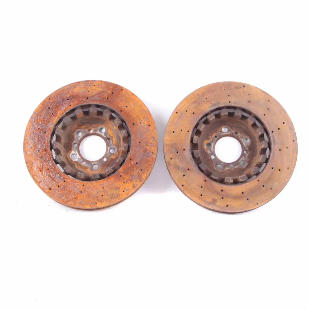 Set freni BMW F80 M3 F87 M2 anteriore posteriore sinist/destr pinza disco forata - SKU 2284809-1 - Numero di parte 2284809