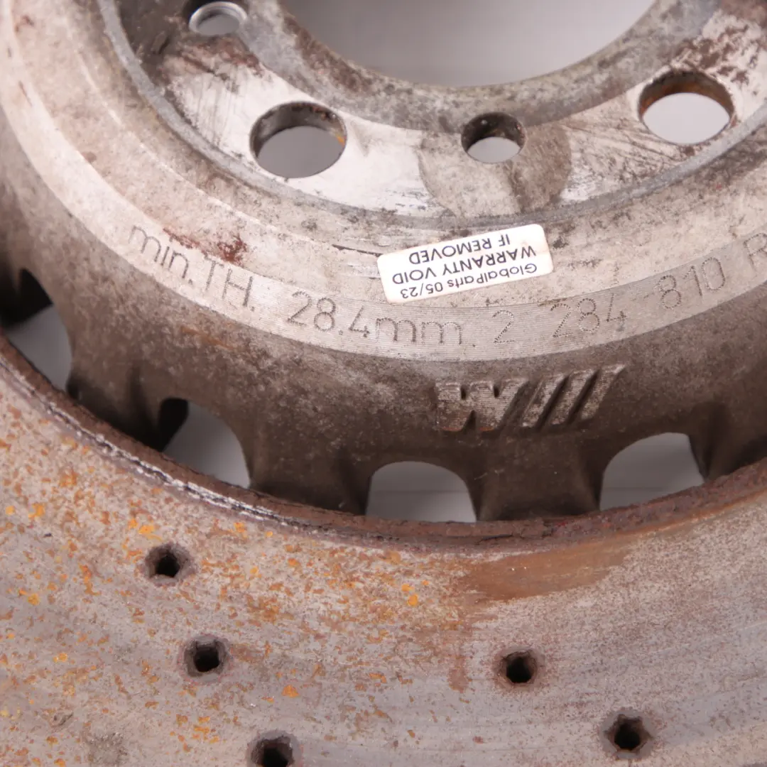 vorne links rechts Radbremsscheibe Rotor belüftet Satz BMW F80 M3 F82 M4 - SKU 2284809-2 - Teilenummer 2284809