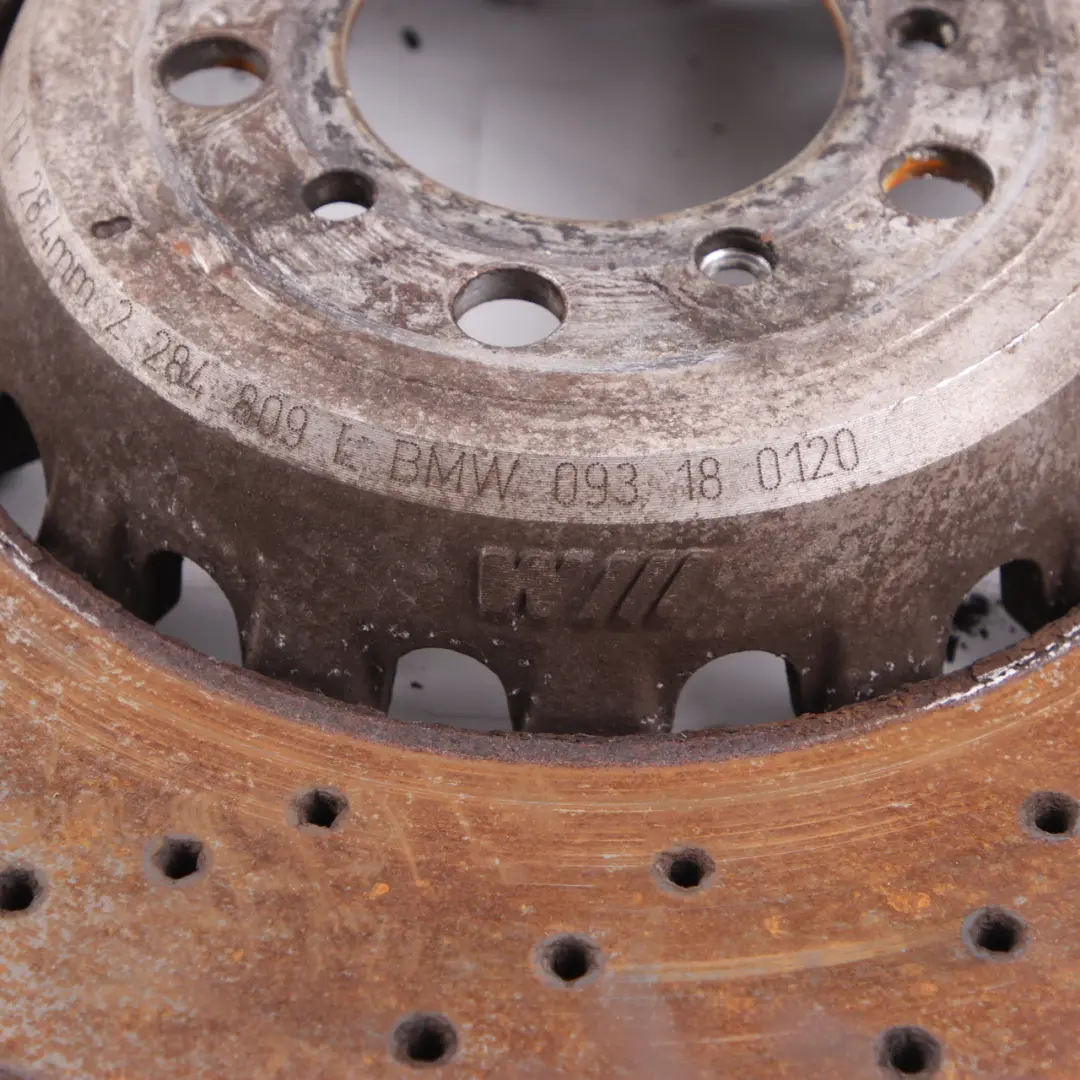 BMW F80 M3 F82 M4 Front Left Right N/O/S Wheel Brake Disc Rotor Ventilated Set - SKU 2284809-2 - Part number 2284809