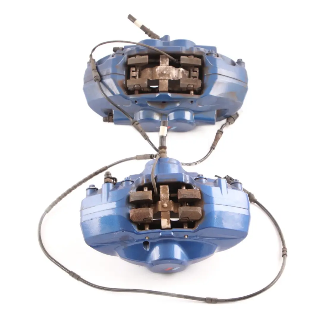 Front Rear Left Right N/O/S Perforated Brake Disc Caliper Set to BMW F80 M3 F87 M2 with Part number 2284809 BMW F80 M3 F87 M2 Front Rear Left Right N/O/S Perforated Brake Disc Caliper Set - SKU 2284809 - Part number 2284809