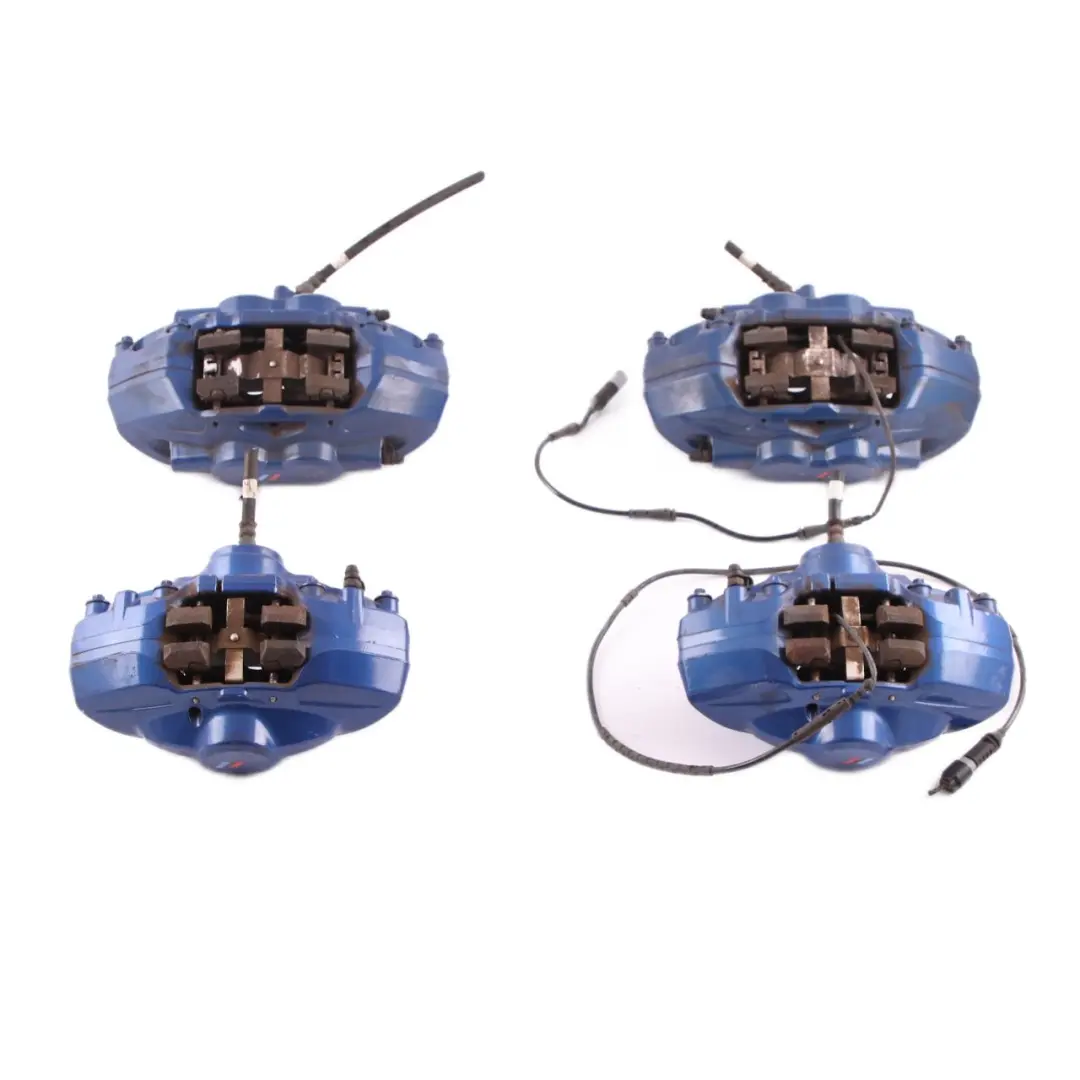 Front Rear Left Right N/O/S Perforated Brake Disc Caliper Set to BMW F80 M3 F87 M2 with Part number 2284809 BMW F80 M3 F87 M2 Front Rear Left Right N/O/S Perforated Brake Disc Caliper Set - SKU 2284809 - Part number 2284809