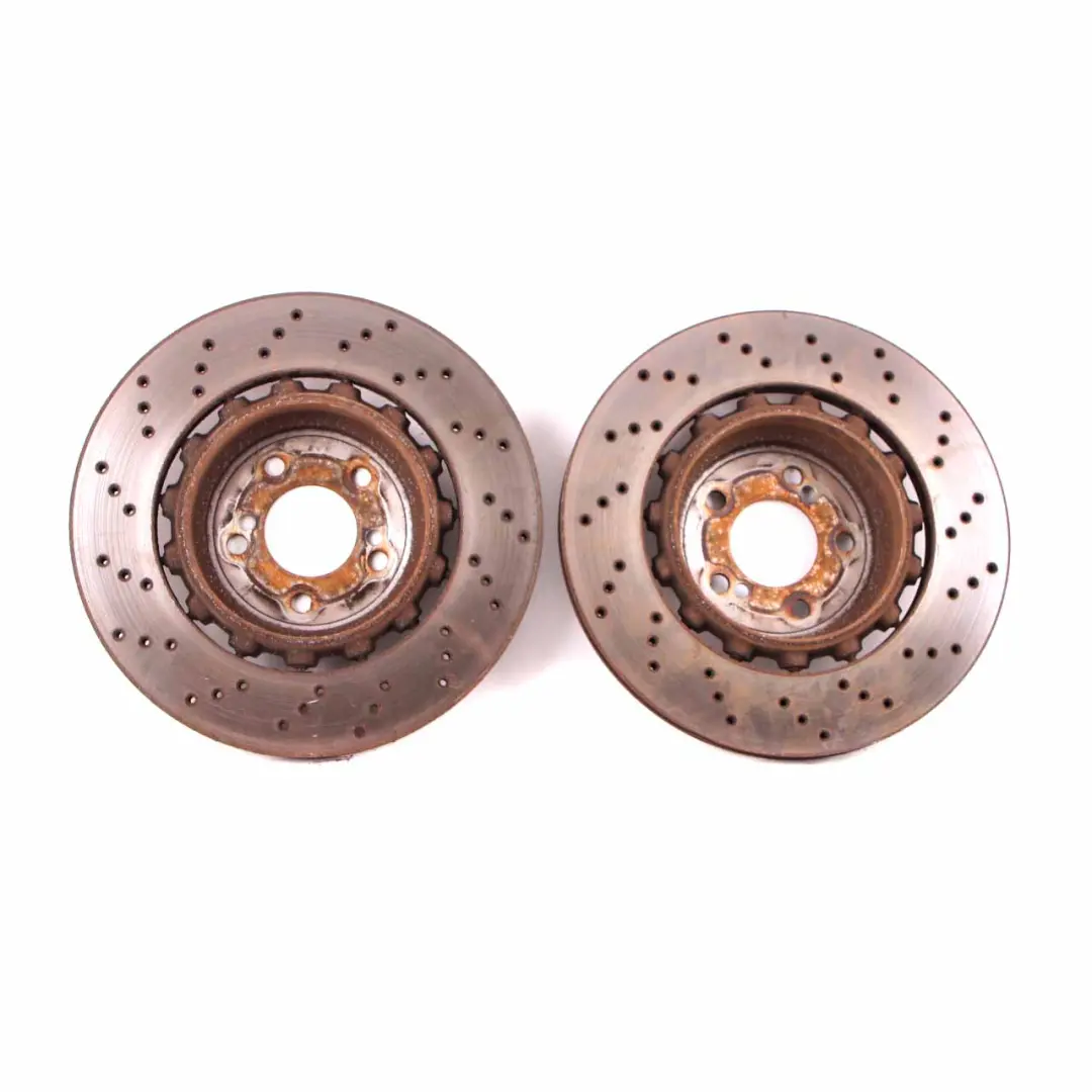 Left Right N/O/S Wheel Brake Disc Rotor Ventilated Set to BMW F80 M3 F82 M4 Rear with Part number 2284811 BMW F80 M3 F82 M4 Rear Left Right N/O/S Wheel Brake Disc Rotor Ventilated Set - SKU 2284811-1 - Part number 2284811
