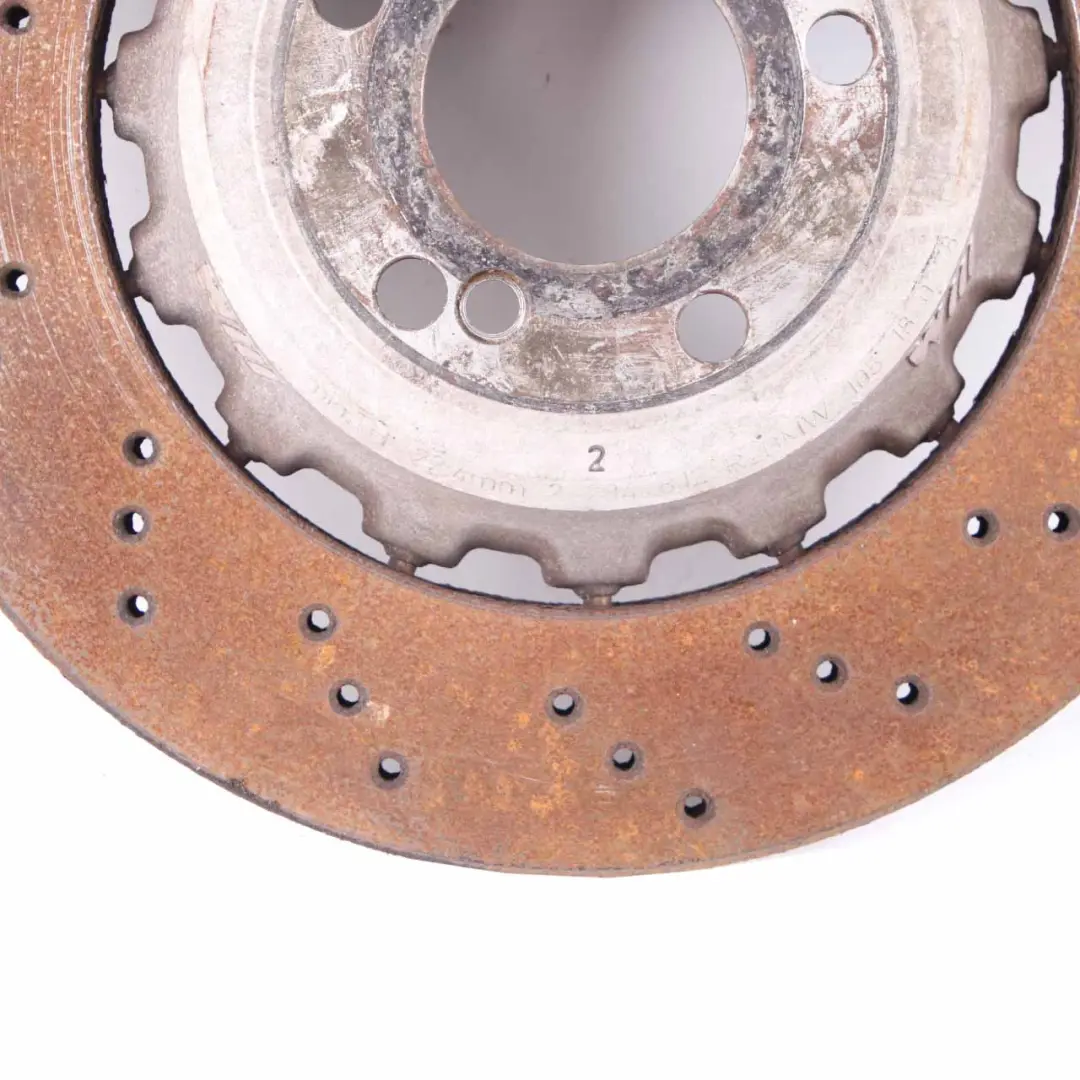 BMW F80 M3 F82 M4 Rear Left Right N/O/S Wheel Brake Disc Rotor Ventilated Set - SKU 2284811-1 - Part number 2284811