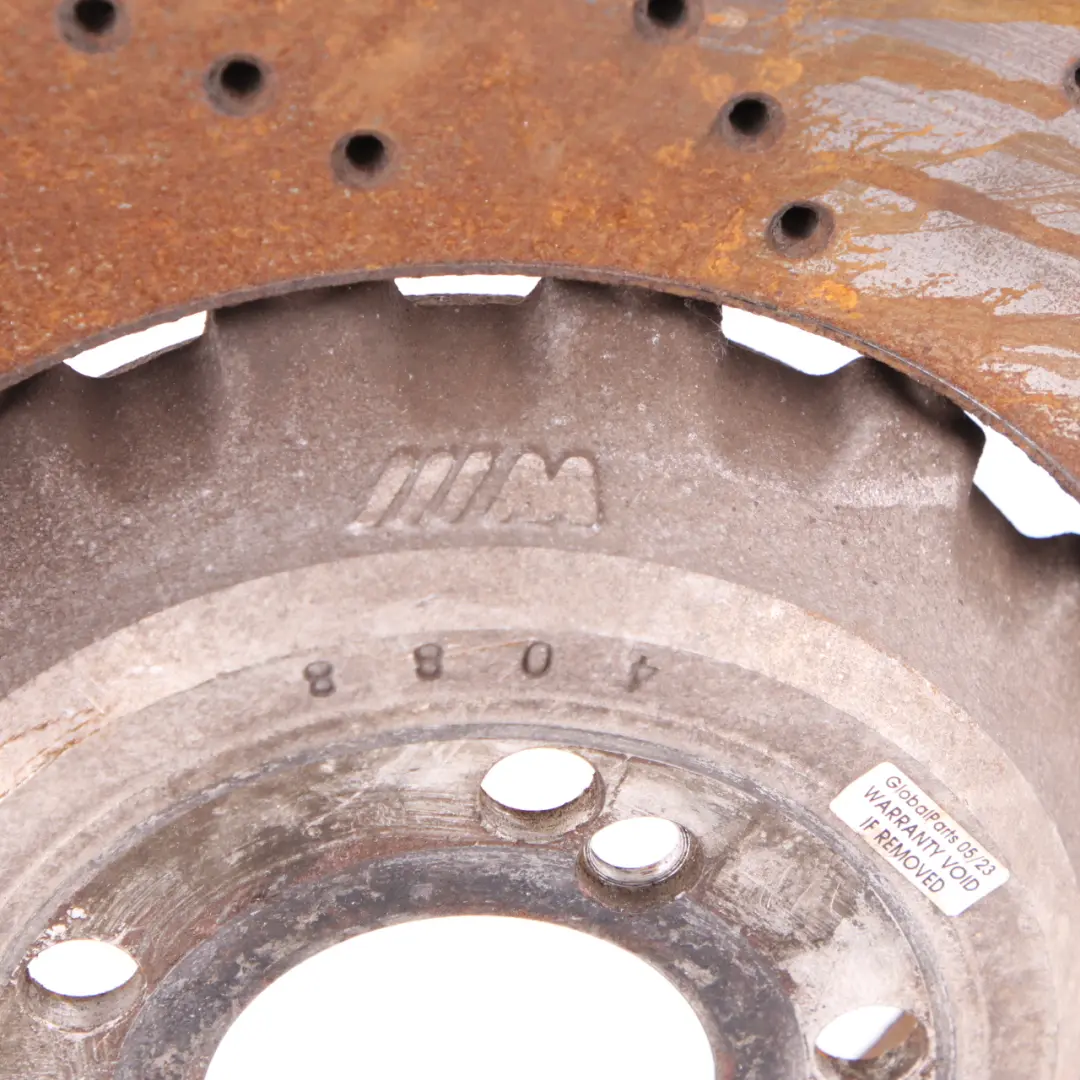 Left Right N/O/S Wheel Brake Disc Rotor Ventilated Set to BMW F80 M3 F82 M4 Rear with Part number 2284811 BMW F80 M3 F82 M4 Rear Left Right N/O/S Wheel Brake Disc Rotor Ventilated Set - SKU 2284811-1 - Part number 2284811