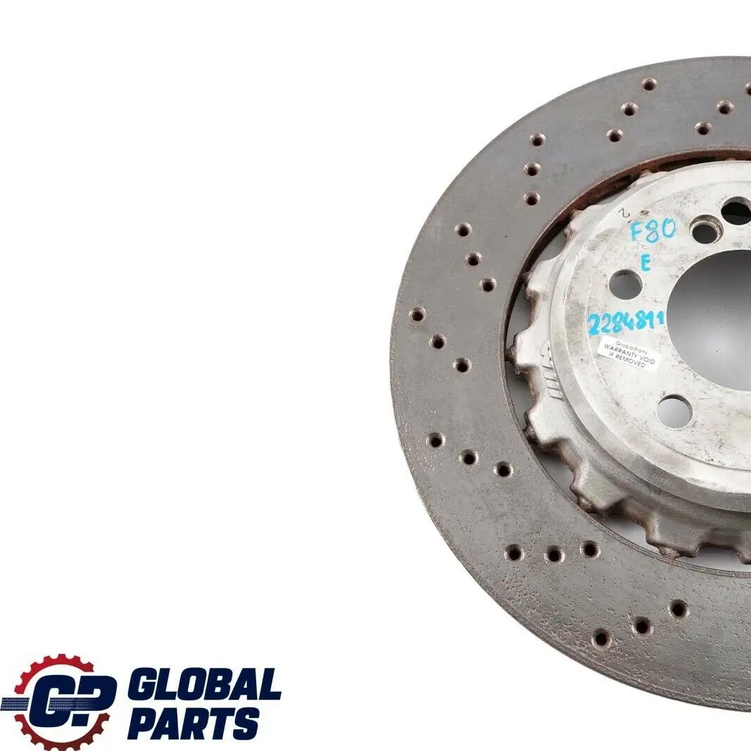 BMW F80 M3 F82 F83 M4 Hinterradbremse Links Bremsscheibe belüftet 370x24 - SKU 2284811 - Teilenummer 2284811