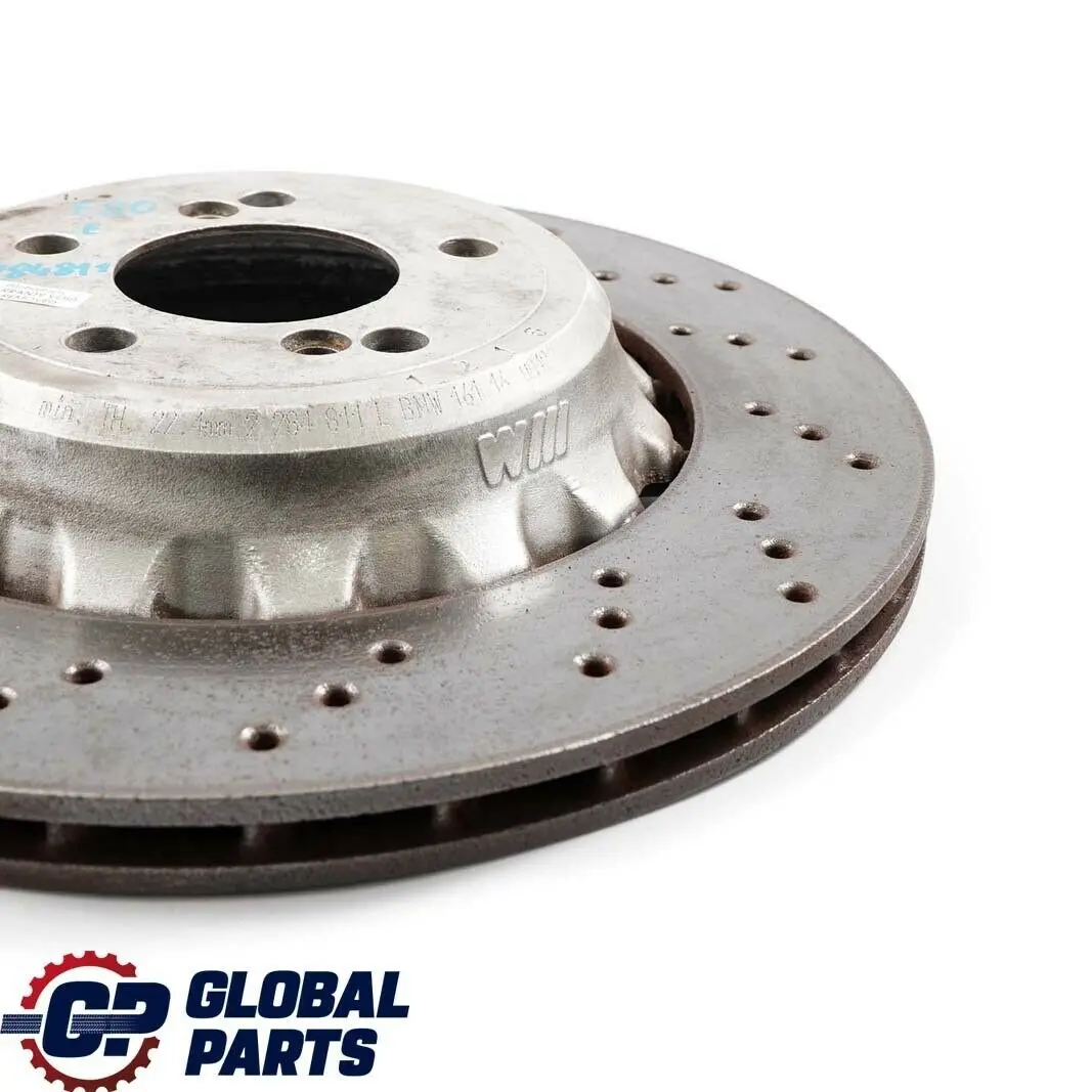 Left Wheel Brake Disc Ventilated 370x24 mm to BMW F80 M3 F82 F83 M4 Rear with Part number 2284811 BMW F80 M3 F82 F83 M4 Rear Left Wheel Brake Disc Ventilated 370x24 mm - SKU 2284811 - Part number 2284811