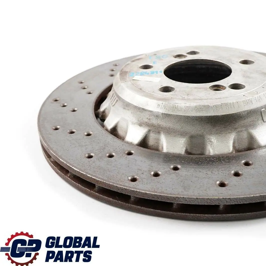 Rueda Trasera Izquierda Disco de Freno Ventilado 370x24 para BMW F80 M3 F82 F83 M4 con número de pieza 2284811 BMW F80 M3 F82 F83 M4 Rueda Trasera Izquierda Disco de Freno Ventilado 370x24 - SKU 2284811 - Número de pieza 2284811