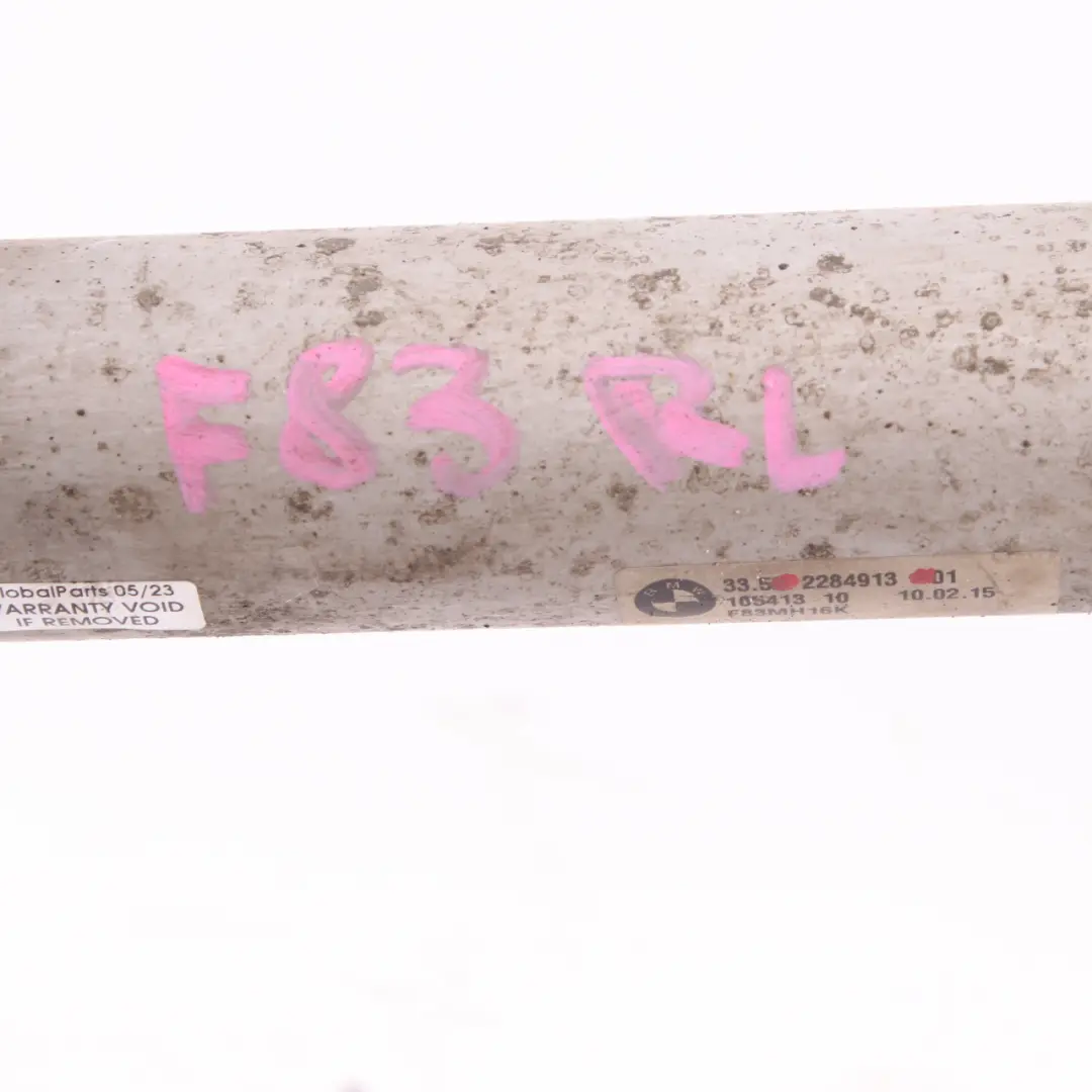 Suspensión Muelle Amortiguador Trasero Izquierdo EDC para BMW F83 M4 con número de pieza 2284913 BMW F83 M4 Suspensión Muelle Amortiguador Trasero Izquierdo EDC - SKU 2284913 - Número de pieza 2284913