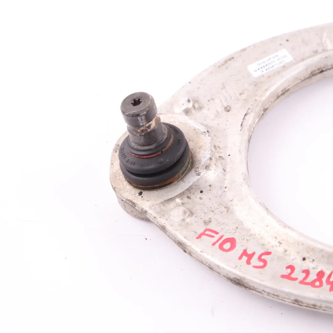 Wishbone BMW F10 F12 M5 M6 Strut Right O/S Upper Axle Control Arm to Rear with Part number 2284980 Rear Wishbone BMW F10 F12 M5 M6 Strut Right O/S Upper Axle Control Arm - SKU 2284980 - Part number 2284980