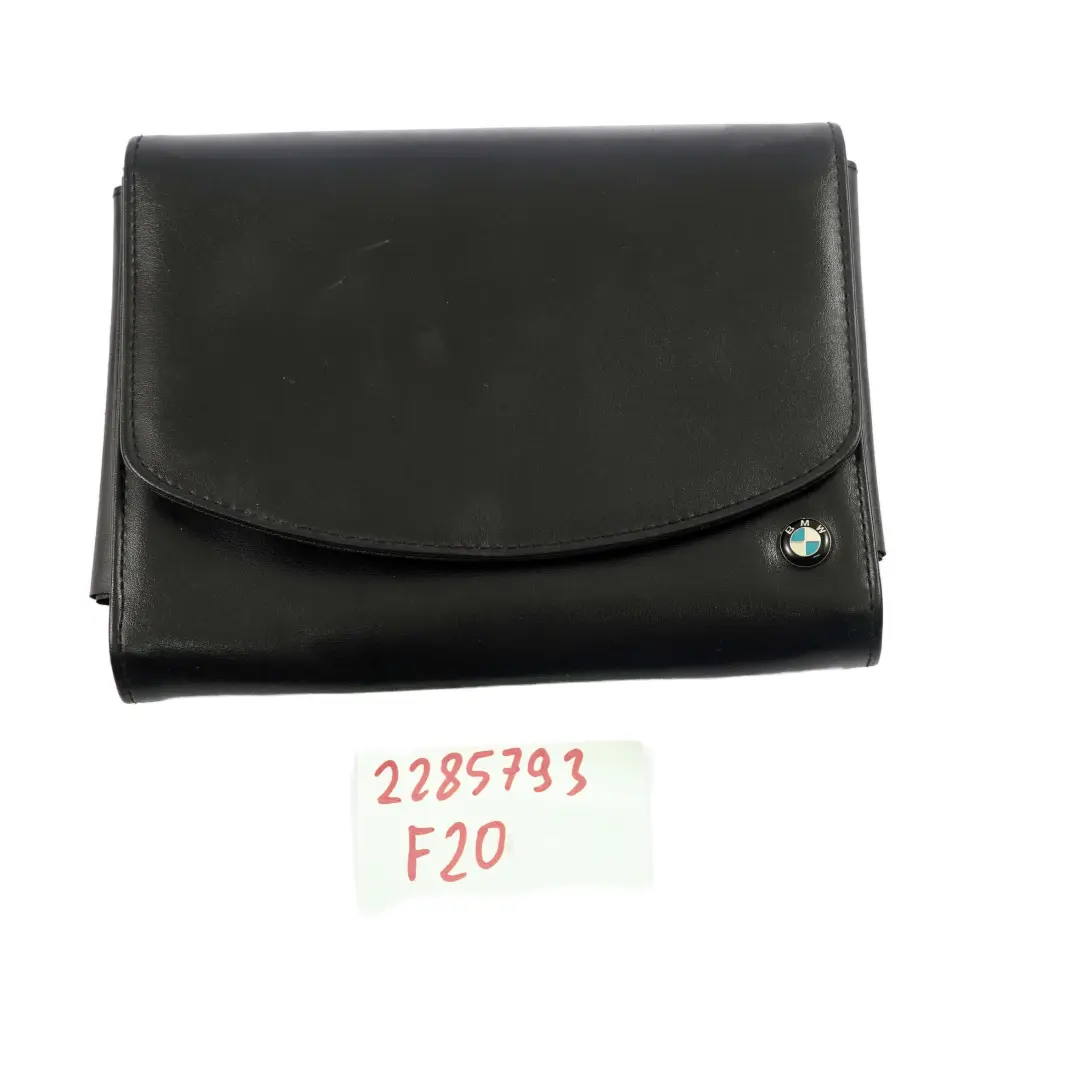 BMW F10 F20 F21 F30 F31 Handbook Book Leather Slipcase Pouch Case Storage Wallet - SKU 2285793 - Part number 2285793