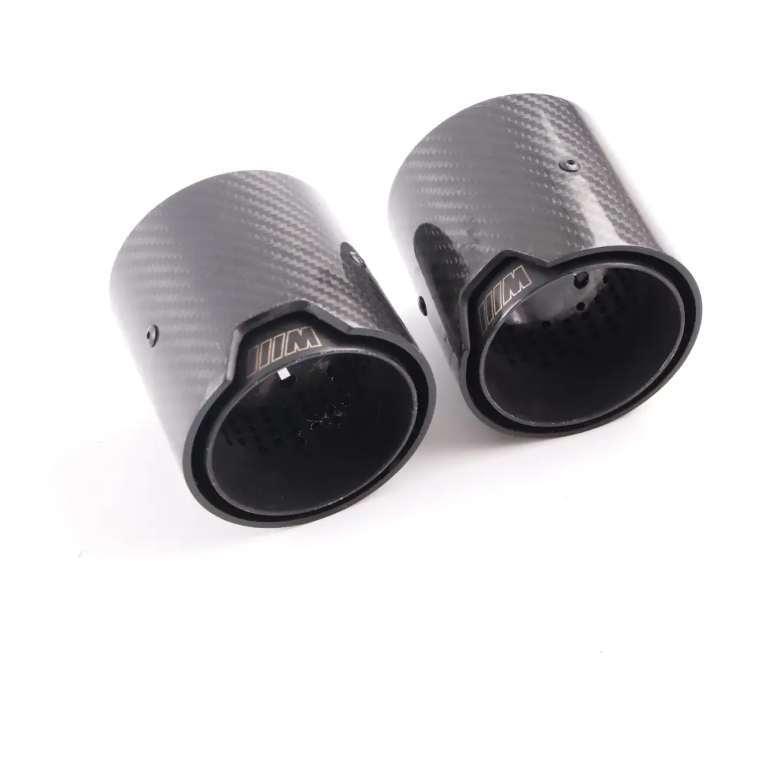 Exhaust Tips BMW F20 F21 LCI M140i B58 M Performance Muffler Pipe Black Carbon to with Part number 2286255 Exhaust Tips BMW F20 F21 LCI M140i B58 M Performance Muffler Pipe Black Carbon - SKU 2286255 - Part number 2286255