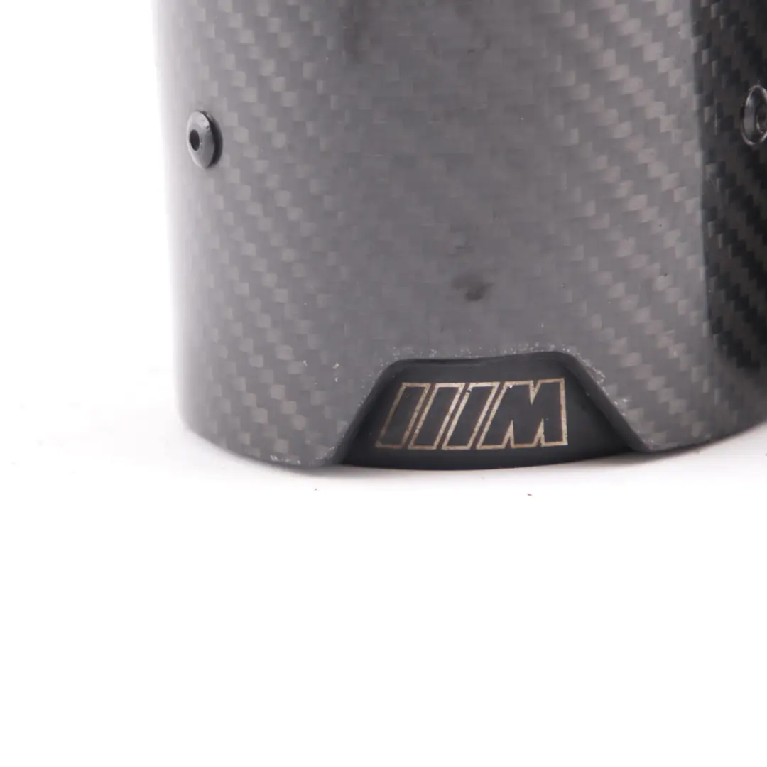 Exhaust Tips BMW F20 F21 LCI M140i B58 M Performance Muffler Pipe Black Carbon to with Part number 2286255 Exhaust Tips BMW F20 F21 LCI M140i B58 M Performance Muffler Pipe Black Carbon - SKU 2286255 - Part number 2286255