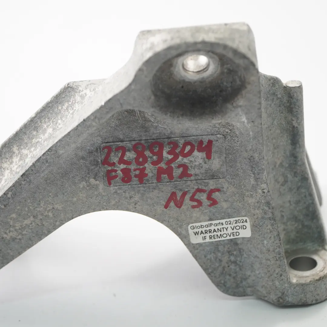 N55 Engine Mount Right O/S Holder Bracket Support to BMW F87 M2 with Part number 2289304 BMW F87 M2 N55 Engine Mount Right O/S Holder Bracket Support - SKU 2289304 - Part number 2289304
