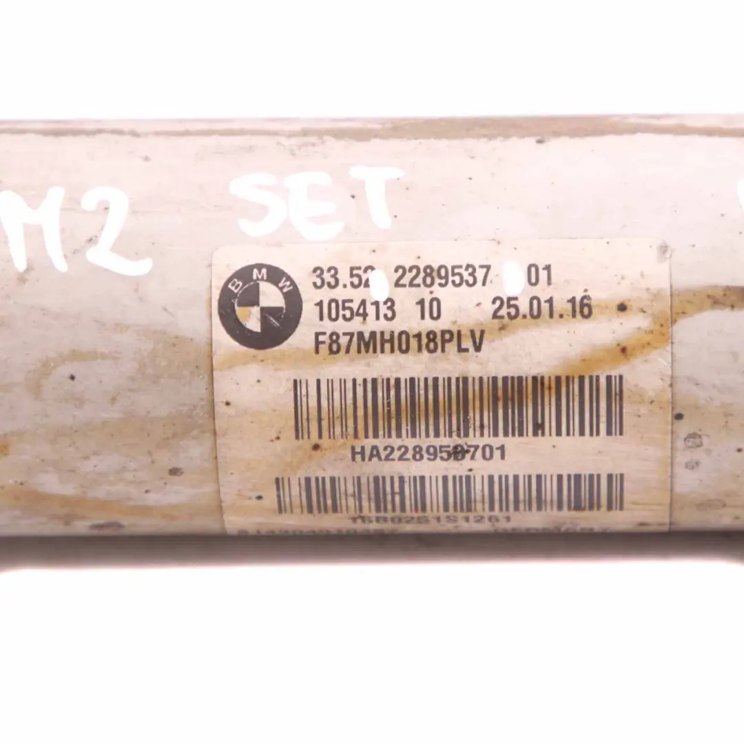 BMW F87 M2 Jeu Ressorts Jambes Force Pour Suspension Arrière Droite - SKU 2289537 - Numéro de pièce 2289537