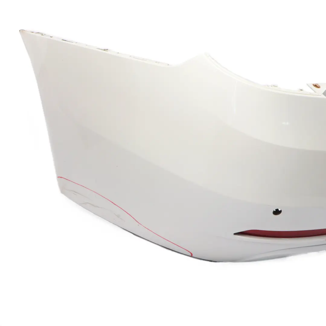 BMW F31 Touring Rear Bumper Trim Panel PDC Mineralweiss White Metallic - A96 - SKU 2295238-MW - Part number 2295238