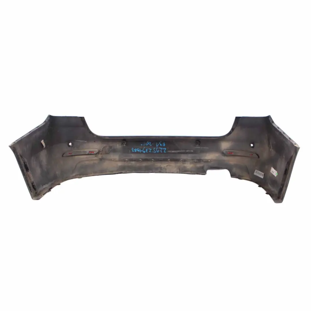 BMW F31 Sport Line Bumper Rear Trim Panel PDC Imperial Blau Blue Metallic - A89 - SKU 2295239-IBB1 - Part number 2295239
