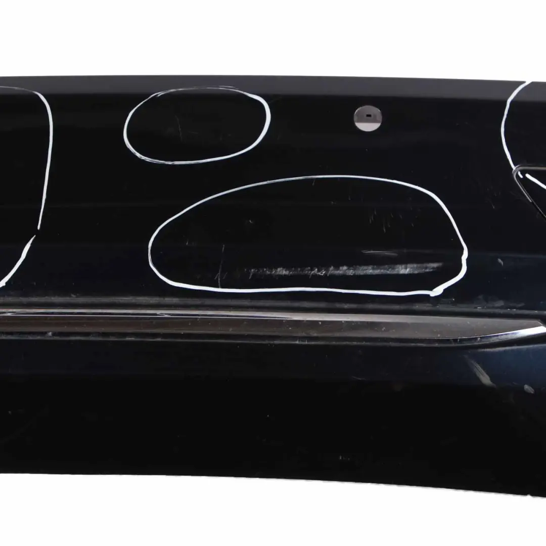 BMW F31 Sport Line Bumper Rear Trim Panel PDC Imperial Blau Blue Metallic - A89 - SKU 2295239-IBB1 - Part number 2295239