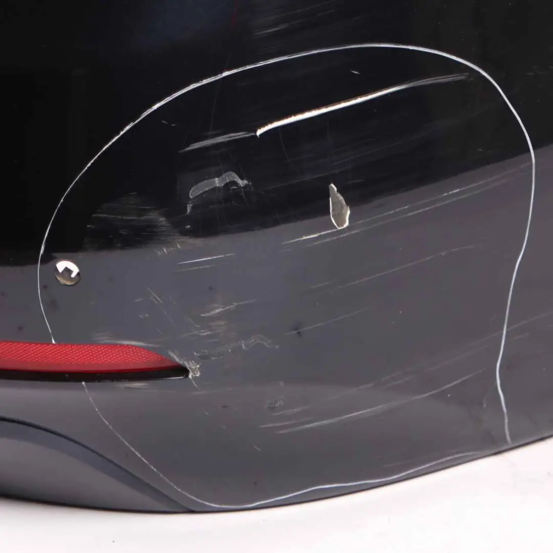 BMW F31 Sport Line Bumper Rear Trim Panel PDC Imperial Blau Blue Metallic - A89 - SKU 2295239-IBB1 - Part number 2295239