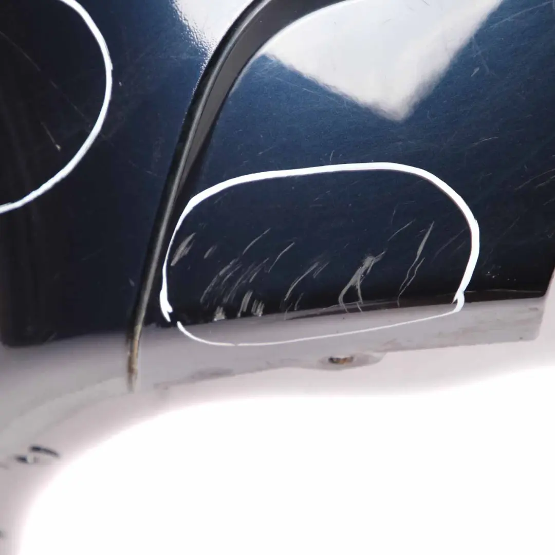 BMW F31 Sport Line Bumper Rear Trim Panel PDC Imperial Blau Blue Metallic - A89 - SKU 2295239-IBB1 - Part number 2295239