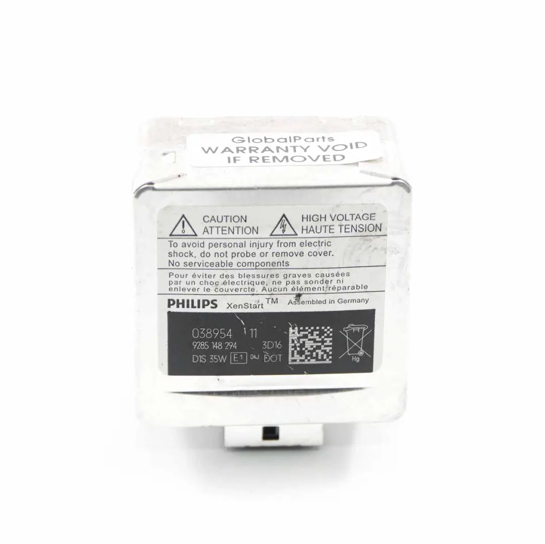 Ampoule Phips Xenstart Xenonlamp D1S 35W pour BMW E60 E90 F10 F20 F30 F31 à propos du numéro de pièce 2296302 BMW E60 E90 F10 F20 F30 F31 Ampoule Phips Xenstart Xenonlamp D1S 35W - SKU 2296302-4 - Numéro de pièce 2296302