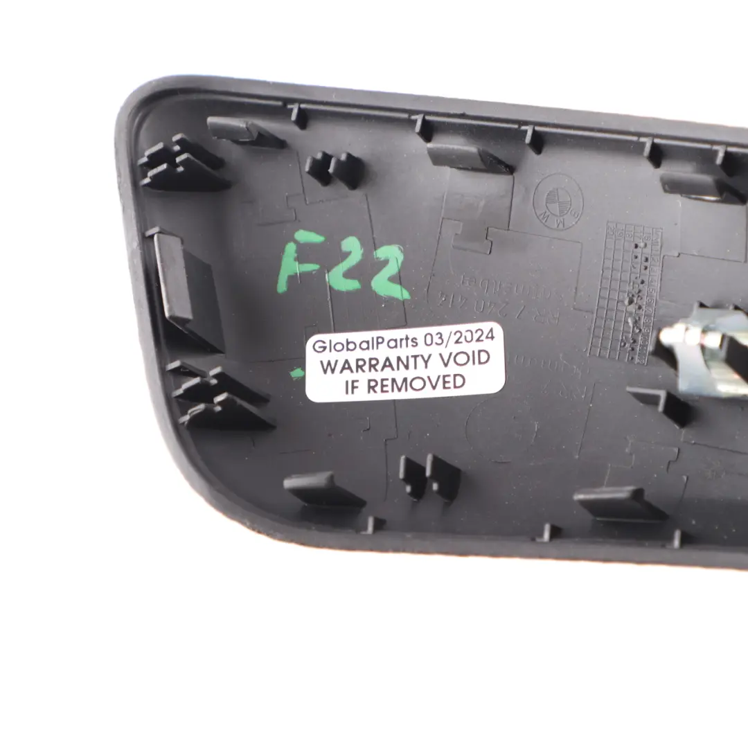 Handle Cover Interior Rear Right O/S Door Pull Carbon Fibre to BMW F20 with Part number 2297176 BMW F20 Handle Cover Interior Rear Right O/S Door Pull Carbon Fibre - SKU 2297176 - Part number 2297176