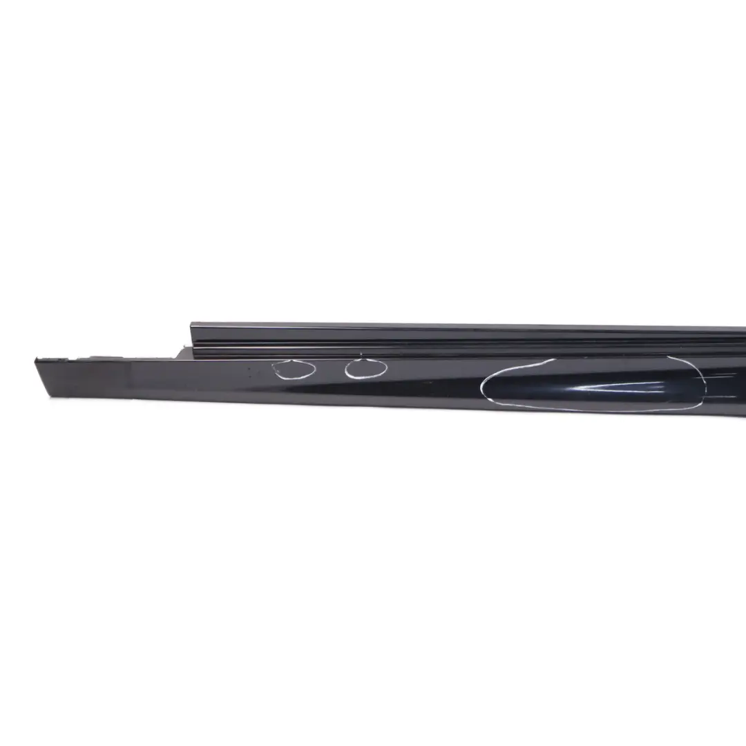 Side Skirt M Sport M5 Sill Cover Panel Left N/S Carbon Black - 416 to BMW F10 F11 with Part number 2298067 BMW F10 F11 Side Skirt M Sport M5 Sill Cover Panel Left N/S Carbon Black - 416 - SKU 2298067-CAR - Part number 2298067